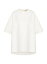 ̵ ƥ ǥ  ȥåץ Top in Light Double Splittable Gabardine white