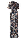  アムサール レディース ワンピース トップス Floral Sequined Off-The-Shoulder Gown multi