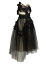 ̵ ޥ륿ޥ른 ǥ ԡ ȥåץ Tulle Strapless Midi Gown black
