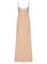 【送料無料】 ヴァレンティノ レディース ワンピース トップス Embroidered Cady Couture Evening Dress pink white