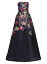 ̵ ॵ ǥ ԡ ȥåץ Strapless A-Line Gown multicolor