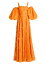 ̵ ǥ ǥ ԡ ȥåץ Embroidered & Draped-Sleeve Dress clementine