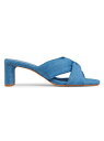 【送料無料】 シュッツ レディース サンダル シューズ Fairy 63MM Denim Block-Heel Sandals azul summer jeans