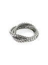 yz WEn[fB[ fB[X O ANZT[ Sterling Silver Interlocked Chain Ring silver