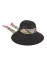 ̵ ȥ ǥ ˹ ꡼ Detachable-Silk-Scarf Raffia Hat multi
