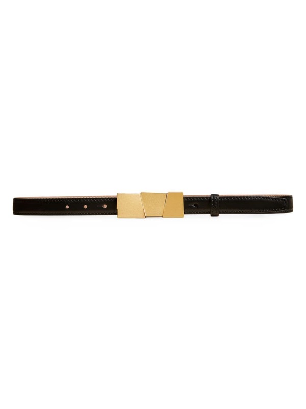 ̵  ǥ ٥ ꡼ Axel Leather Belt black gold