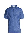 【送料無料】 ピーター・ミラー メンズ ポロシャツ トップス Crown Sport Hammer Time Performance Jersey Polo Shirt sport navy