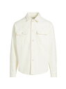  フレーム メンズ ジャケット・ブルゾン アウター Cotton Terry Overshirt off white