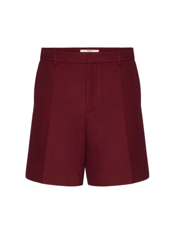 【送料無料】 ヴァレンティノ メンズ ハーフパンツ・ショーツ ボトムス Double Lightweight Cotton Bermuda Shorts rubin