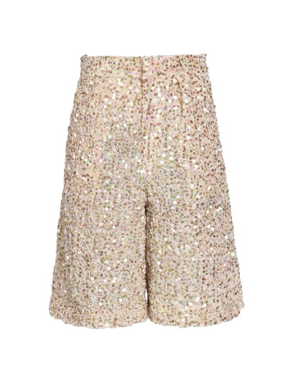 【送料無料】 ジル・サンダー メンズ ハーフパンツ・ショーツ ボトムス Sequined Board Shorts peony