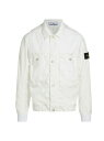 ストーンアイランド 【送料無料】 ストーンアイランド メンズ ジャケット・ブルゾン アウター Cotton-Blend Zip Jacket white