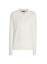 【送料無料】 ロロピアーナ メンズ ポロシャツ トップス Wish Long-Sleeve Polo white