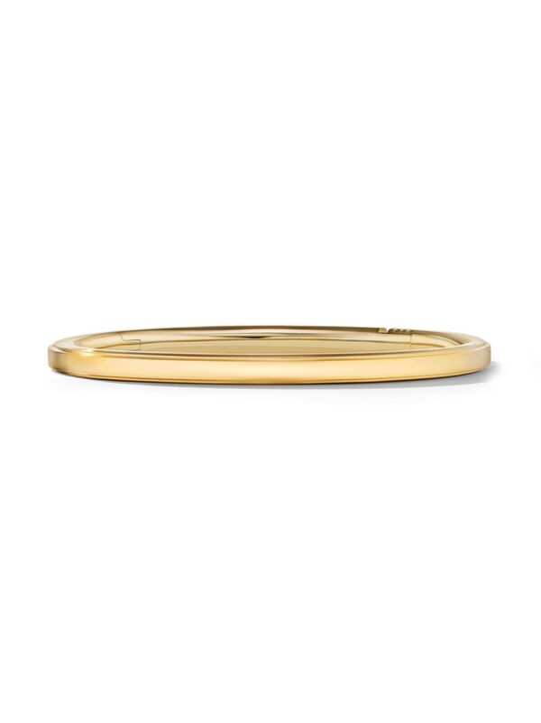 【送料無料】 デイビット・ユーマン メンズ ブレスレット・バングル・アンクレット アクセサリー Streamline Bracelet in 18K Yellow Gold gold