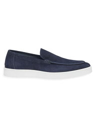 【送料無料】 ジョンストンアンドマーフィー メンズ スリッポン・ローファー シューズ Bolivar Venetian Suede Loafers navy