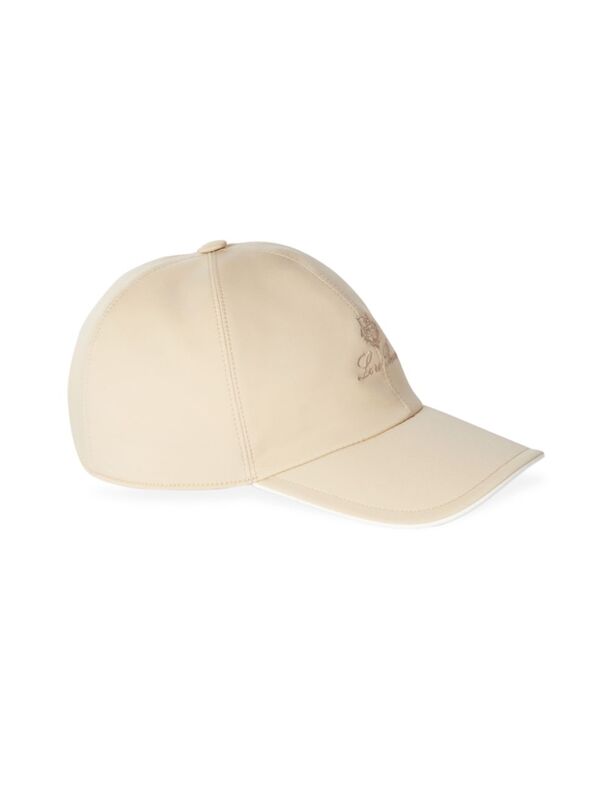 【送料無料】 ロロピアーナ メンズ 帽子 アクセサリー Wind Baseball Hat onyx ivory
