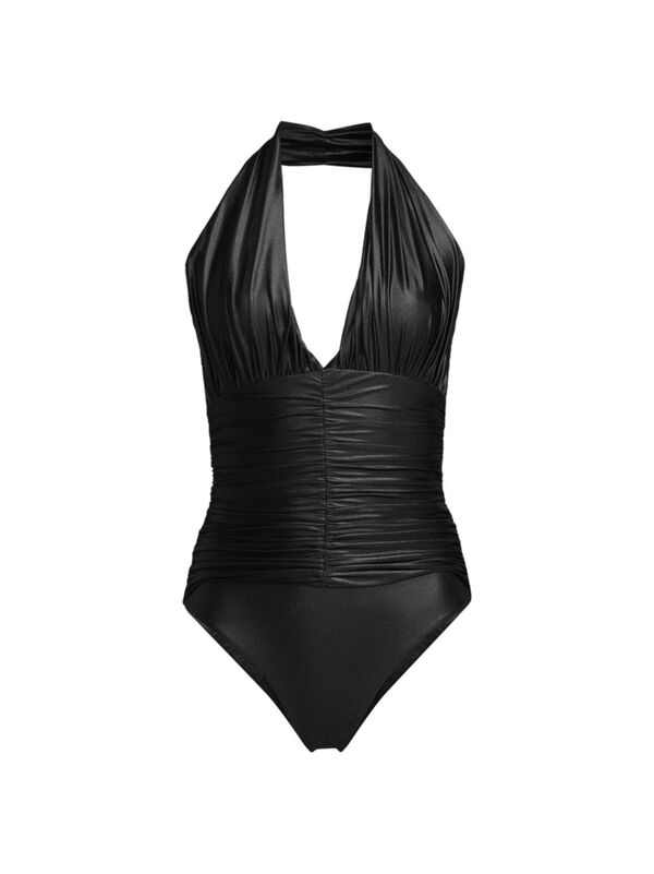 楽天ReVida 楽天市場店【送料無料】 チアラ ボニ プティ ローブ レディース 上下セット 水着 Tritana One-Piece Swimsuit black