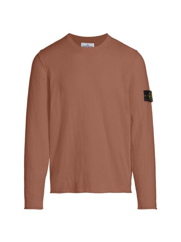【送料無料】 ストーンアイランド メンズ ニット・セーター アウター Stocking Stitch Cotton-Blend Sweater rust