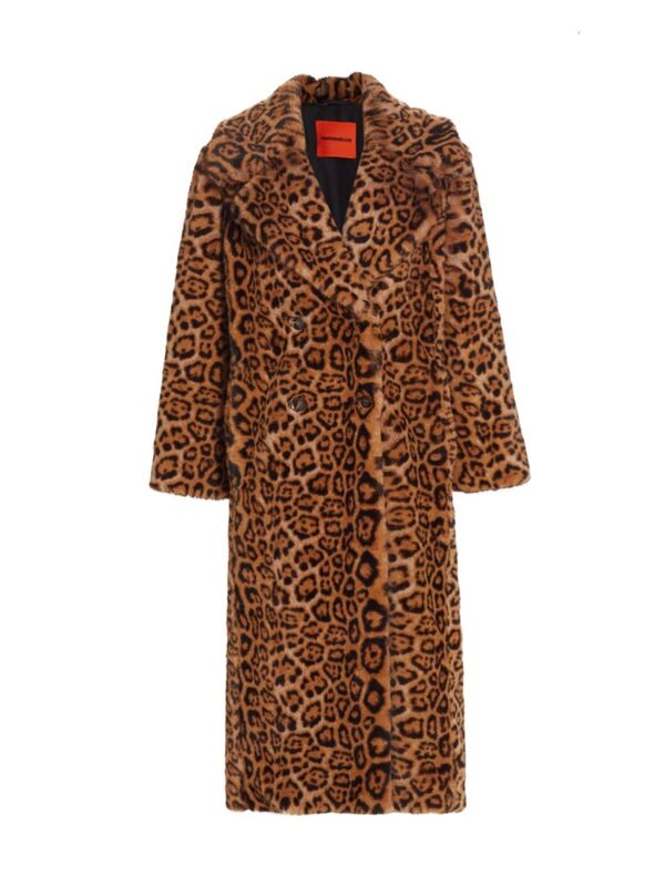 【送料無料】 サイモンミラー レディース ジャケット・ブルゾン アウター Jetz Cheetah Print Faux Fur Coat cheetah