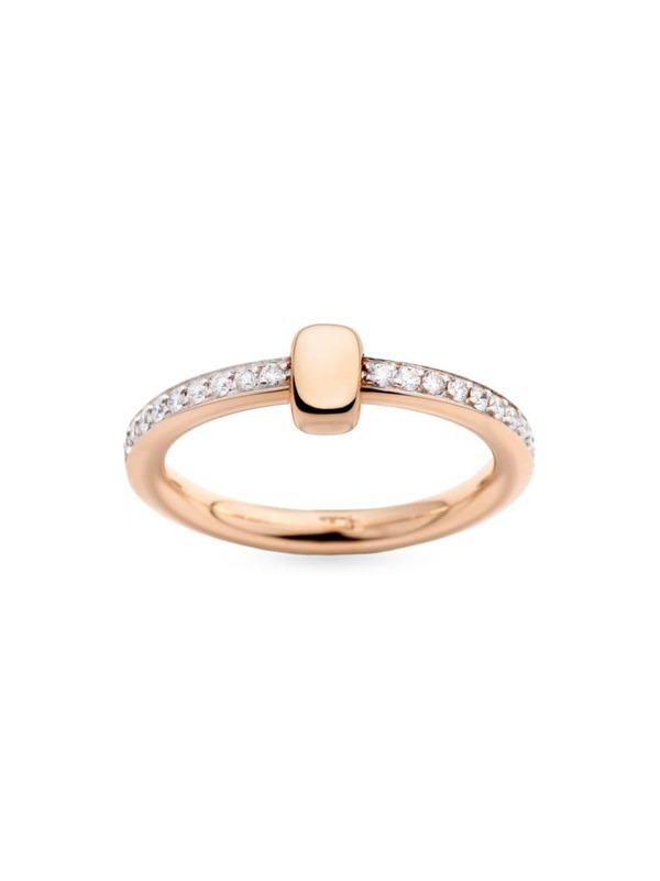 ポメラート 【送料無料】 ポメラート レディース リング アクセサリー Together 18K Rose Gold & 0.5 TCW Diamond Ring rose gold