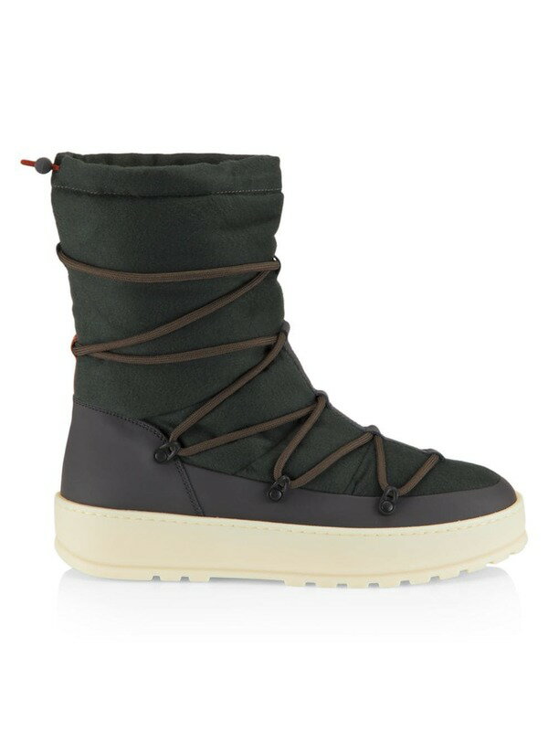 【送料無料】 ロロピアーナ メンズ ブーツ・レインブーツ シューズ Snow Wander Quilted Boots jungle ..