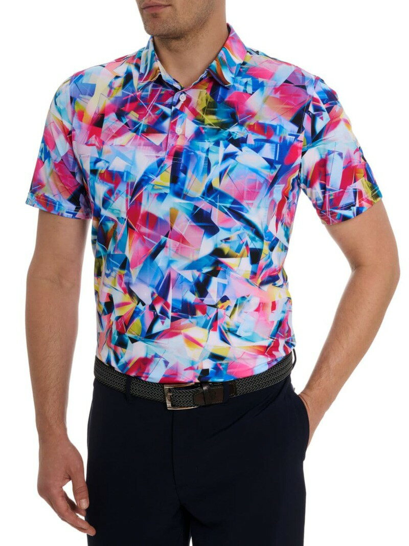  ロバートグラハム メンズ ポロシャツ トップス Color Up Abstract Polo Shirt multi