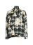 ̵ Хƥ ǥ  ȥåץ All Mods Con Mixed-Plaid Silk Blouse plaid bleach