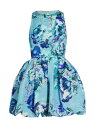 【送料無料】 モニークルイリエ レディース ワンピース トップス Floral Jacquard Bubble Dress blue multi