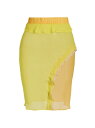 yz NXgt@[GXo[ fB[X XJ[g {gX Concave Bias Layered Sheer Skirt solace