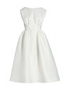  アムサール レディース ワンピース トップス Mikado A-Line Midi-Dress ivory