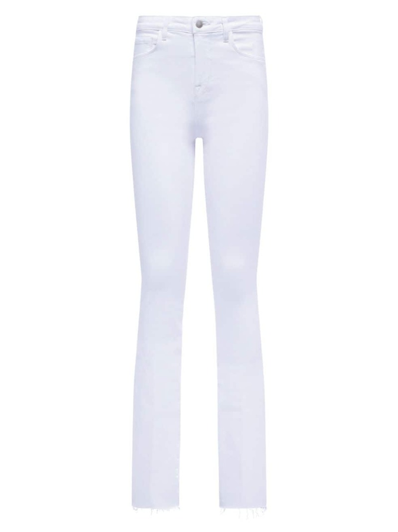 【送料無料】 ラジャンス レディース デニムパンツ ボトムス Ruth High-Waisted Straight Jeans blanc