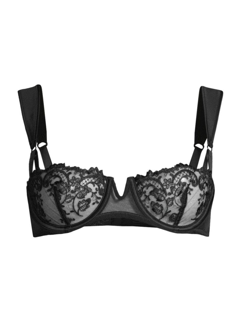 ̵ ǥȥѡͥ ǥ ֥饸㡼  Juliette Floral Balconette Bra black