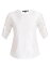 ̵ ˥ ٥ ǥ T ȥåץ Waldorf Ruched-Sleeve T-Shirt white