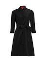 【送料無料】 キャロライナヘレラ レディース ワンピース トップス Bracelet Sleeve Silk Shirtdress black