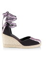 【送料無料】 カスタ ニエール レディース サンダル シューズ Castaner X Altuzarra Carina Altz Lace-Up Wedges mauve