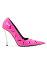̵ 륵 ǥ ѥץ 塼 Slash Pinpoint Patent Leather Pumps glossy pink