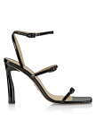 【送料無料】 ポール・アンドリュー レディース サンダル シューズ Slinky Strappy Leather Sandals black