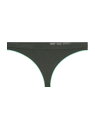 【送料無料】 ボンバス レディース パンツ アンダーウェア Seamless Rib-Knit Thong moss green