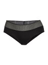 【送料無料】 ボンバス レディース パンツ アンダーウェア Lace-Trim Hipster Panty black