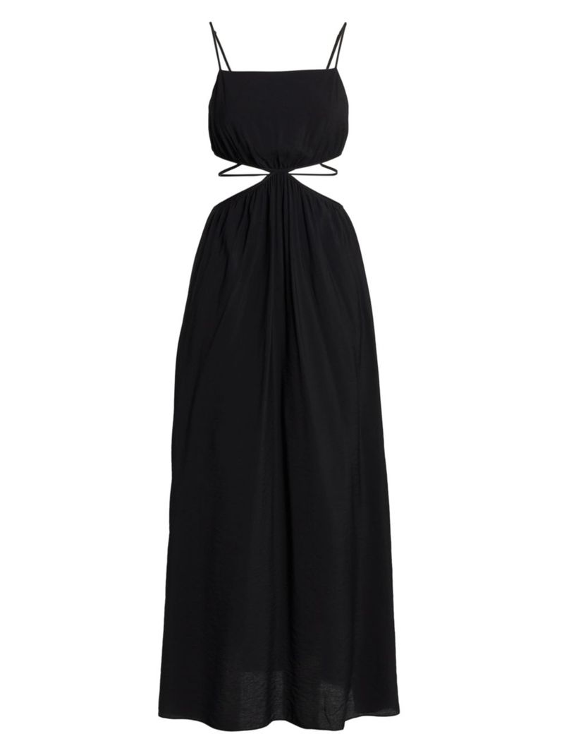 【送料無料】 シムカイ レディース ワンピース トップス Amora Cutout Maxi Dress black