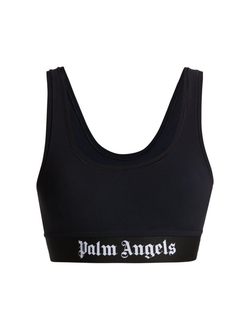 【送料無料】 パーム・エンジェルス レディース ブラジャー スポーツブラ アンダーウェア Classic Logo Sports Bra black white