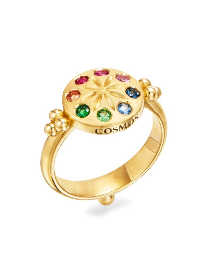 ̵ ƥץ  쥢 ǥ  ꡼ Horizon 18K Yellow Gold &Multi-Stone Ring yellow gold