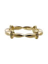 【送料無料】 スティーブンデュエック レディース リング アクセサリー Luxury 18K Gold & Diamond Engraved Floral Ring yellow gold