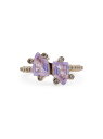 【送料無料】 スティーブンデュエック レディース リング アクセサリー Luxury 18K Gold, Diamond & Lavender Moon Quartz Ring lavender