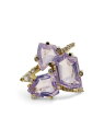 【送料無料】 スティーブンデュエック レディース リング アクセサリー Luxury 18K Gold, Diamond Lavender Moon Quartz Openwork Ring lavender