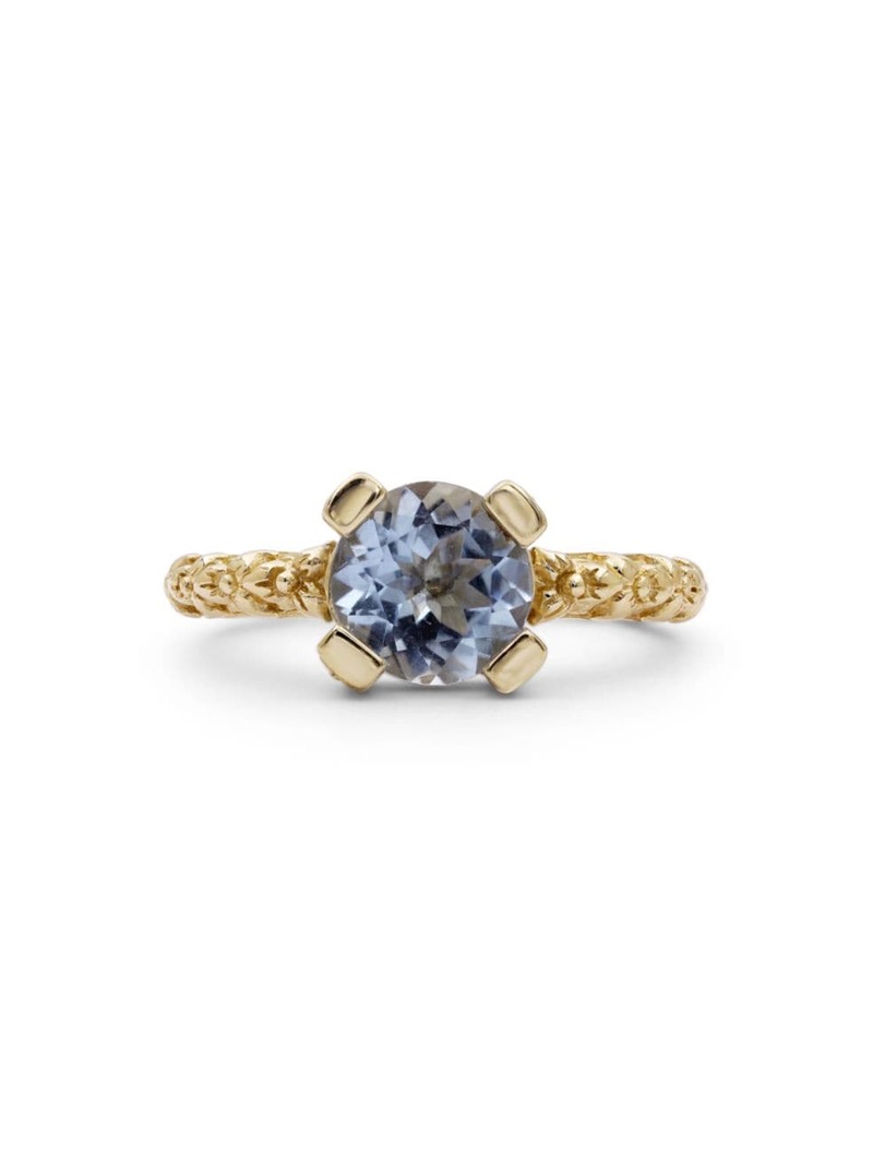 【送料無料】 スティーブンデュエック レディース リング アクセサリー Luxury 18K Gold & Aquamarine Ring aquamarine