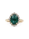 【送料無料】 スティーブンデュエック レディース リング アクセサリー Luxury 18K Gold, Diamond & Emerald Oval Ring emerald