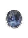 【送料無料】 スティーブンデュエック レディース リング アクセサリー Garden Of Stephen Sterling Silver, Mother Of Pearl & Agate Doublet Ring silver