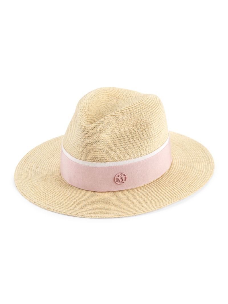 ̵ ᥾ߥå ǥ ˹ ꡼ Henrietta Natural Straw Hat natural pink