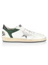 【送料無料】 ゴールデングース メンズ スニーカー シューズ Ball Star Lace-Up Sneakers cream green