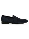 【送料無料】 トッズ メンズ オックスフォード シューズ Suede Penny Loafers navy suede